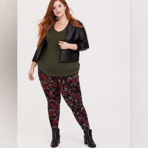 Super Soft V-Neck Long Sleeve Tee (D5-16)